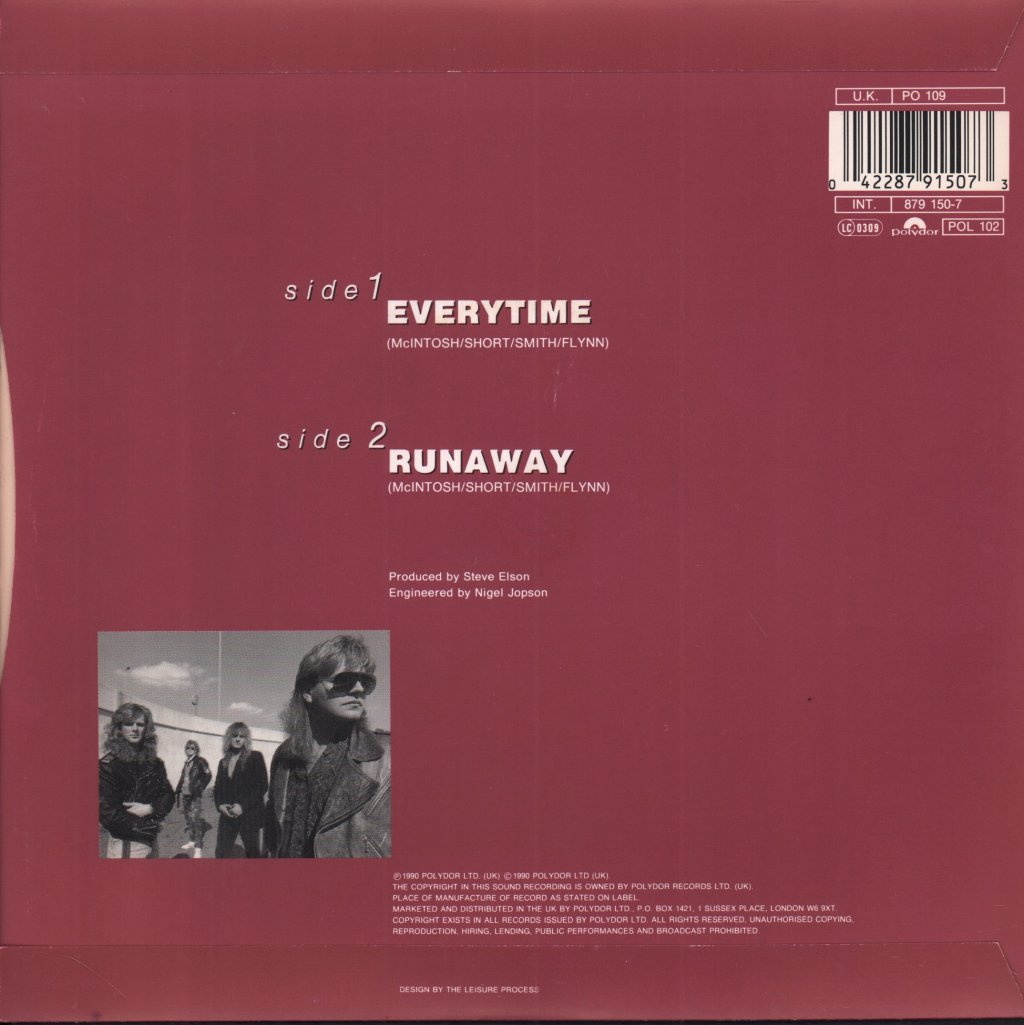 Hero (90'S Group) - Everytime - 7 Inch