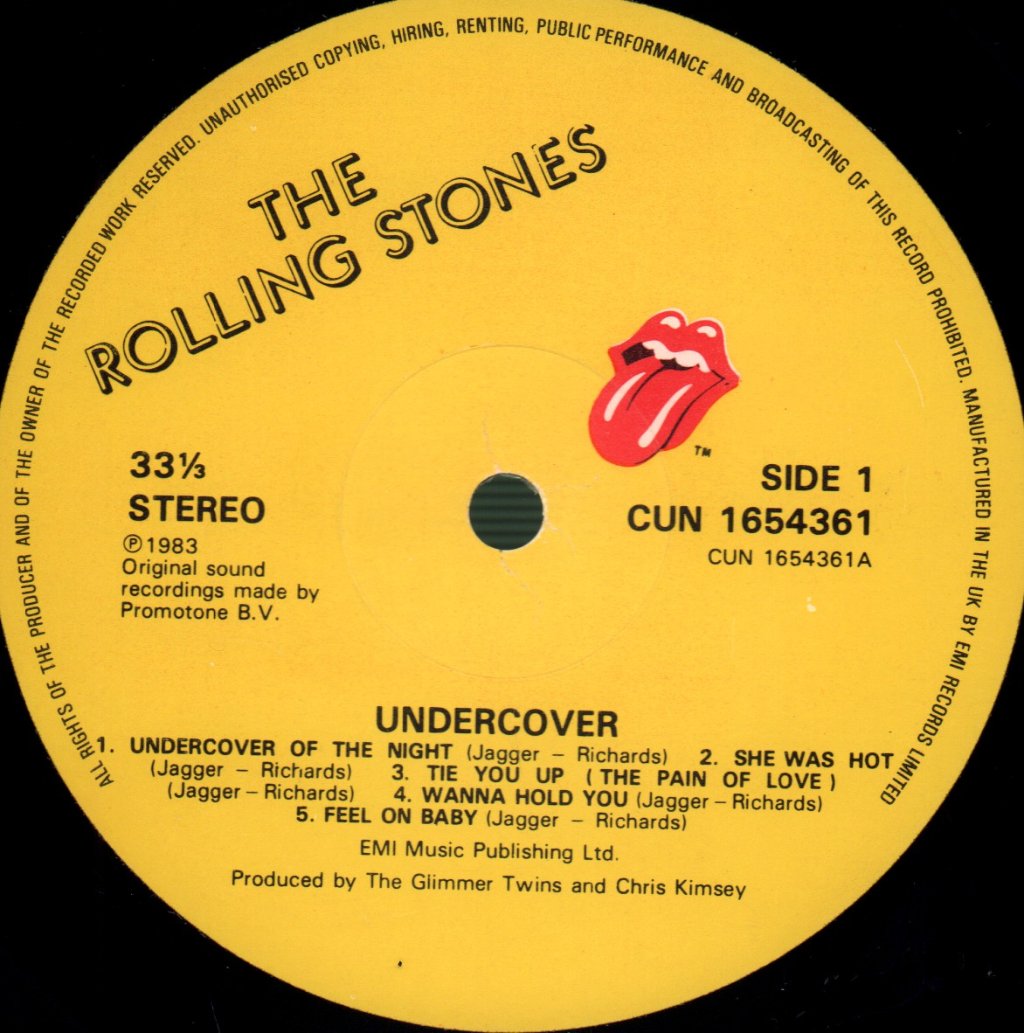 Rolling Stones - Undercover - Lp