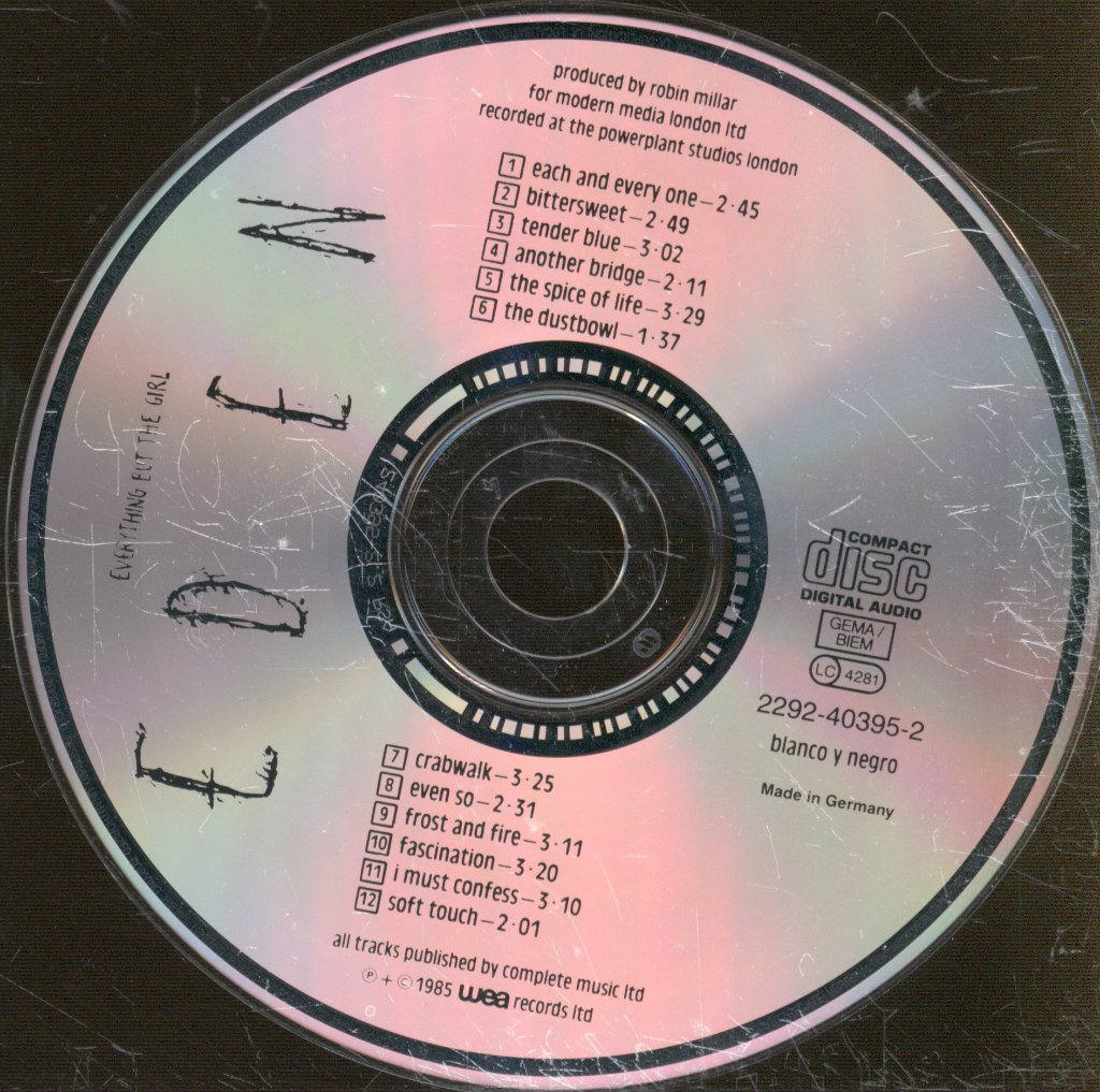 Everything But The Girl - Eden - Cd