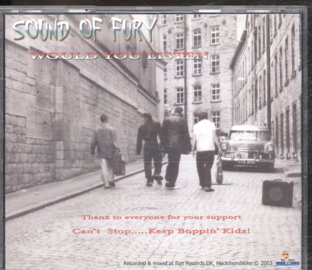 Sound Of Fury (Rock & Roll) - Would You Listen - Cdr