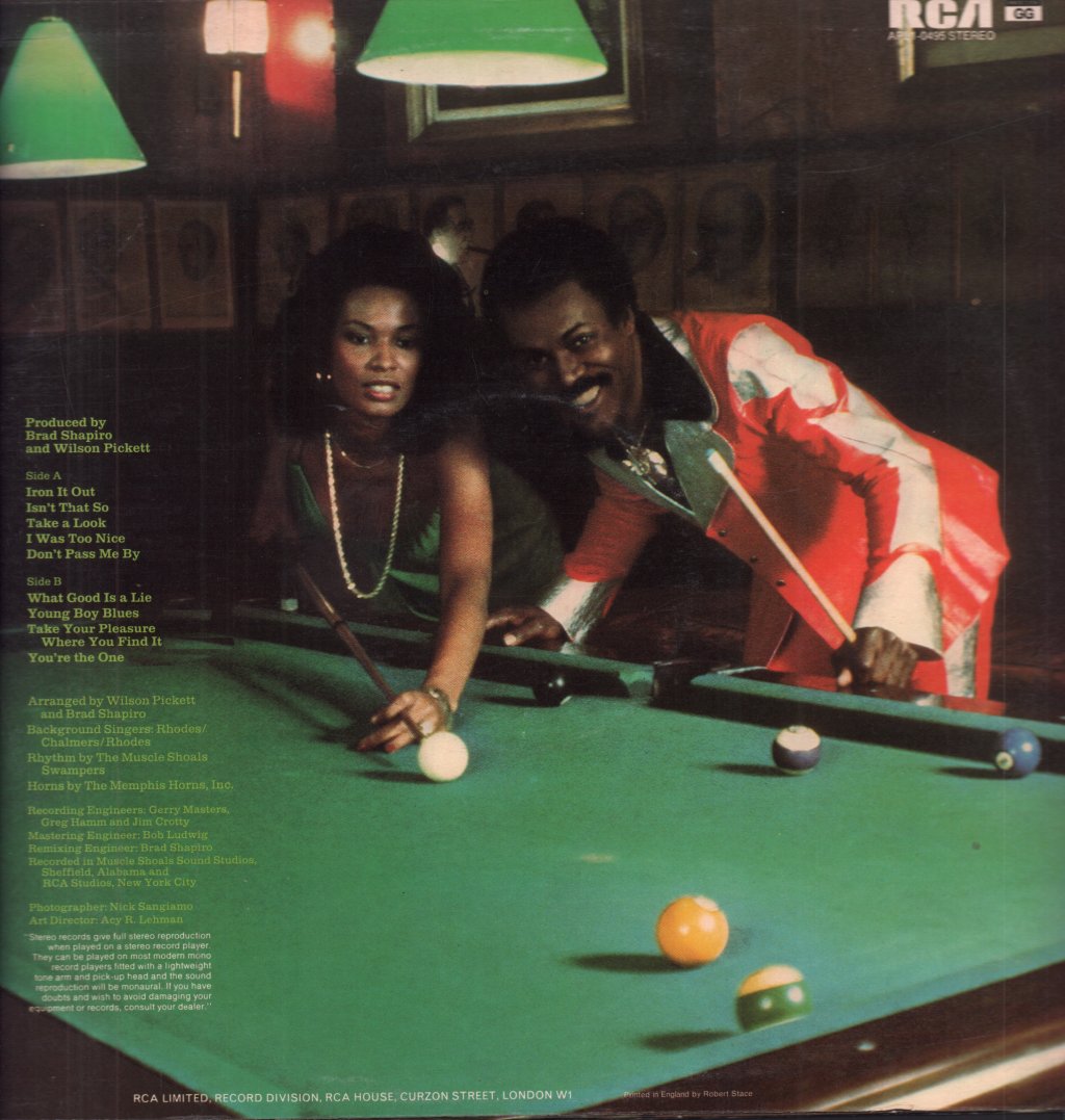 Wilson Pickett - Pickett In The Pocket - Lp