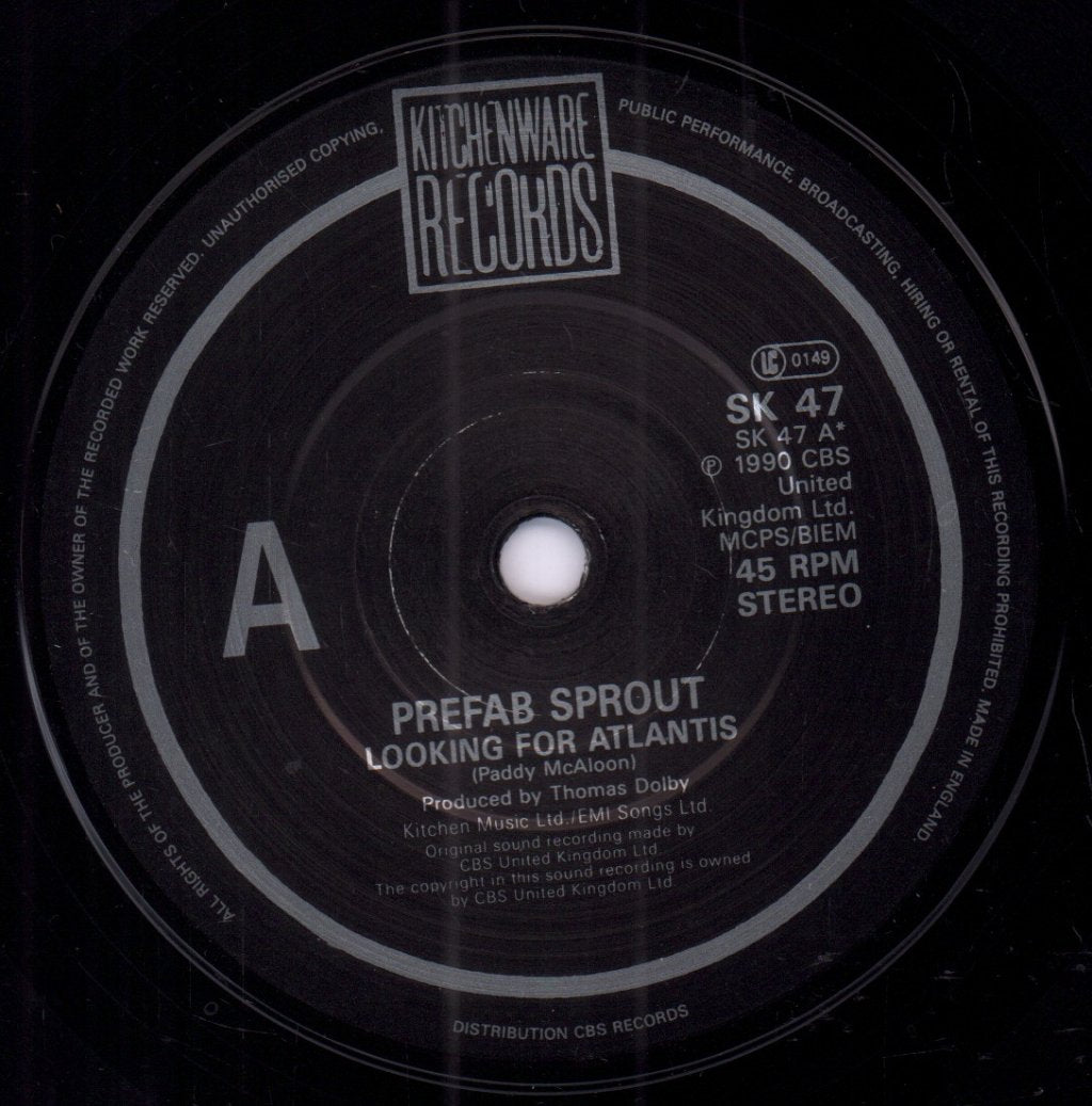 Prefab Sprout - Looking For Atlantis - 7 Inch