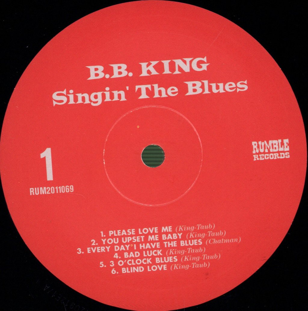 B.B. King - Singin' The Blues - Lp