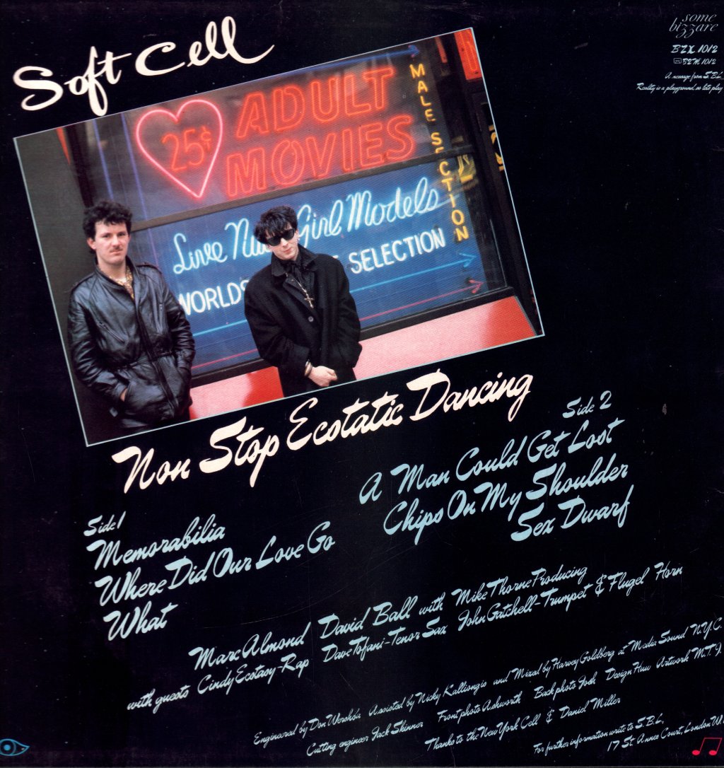 Soft Cell - Non Stop Ecstatic Dancing - Lp