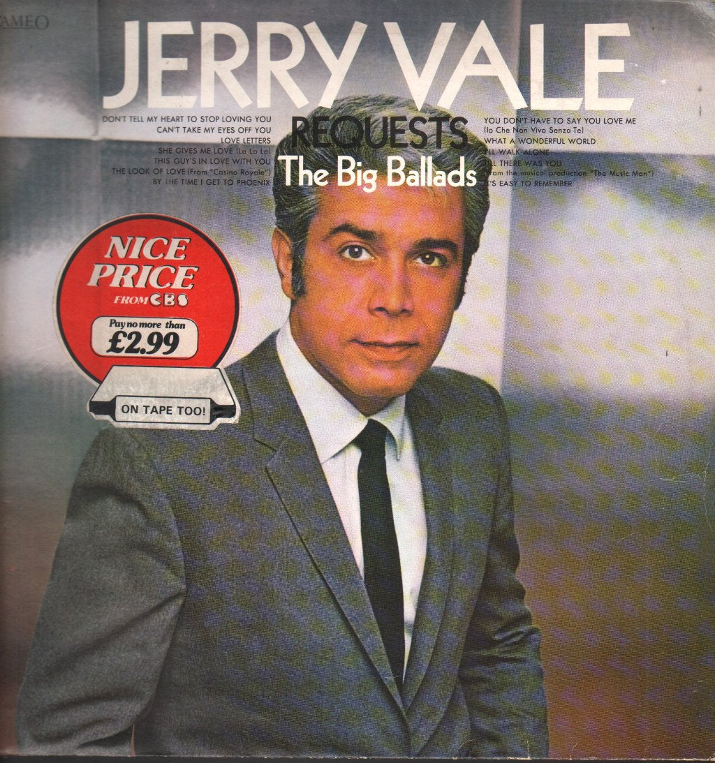 Jerry Vale - Requests The Big Ballads - Lp