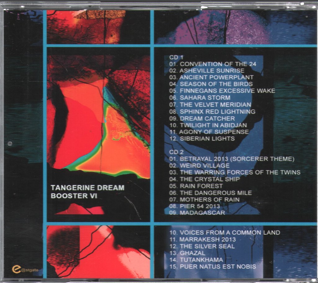Tangerine Dream - Booster VI - Double Cd