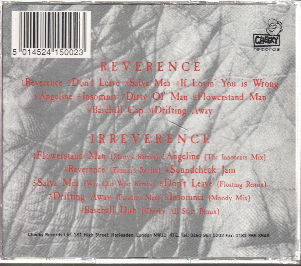 Faithless - Reverence - Double Cd