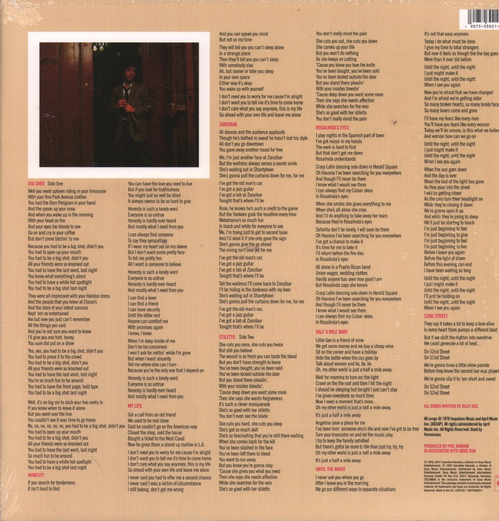 Billy Joel - 52nd St - Lp