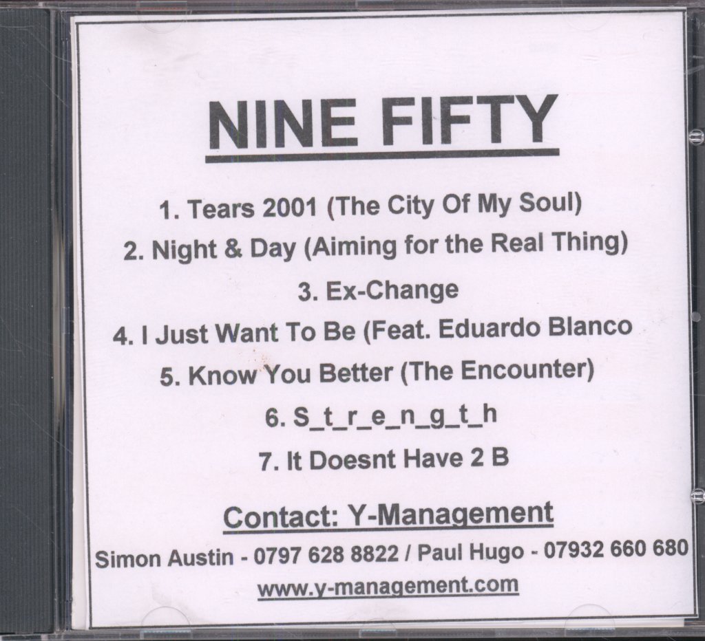Nine Fifty - Nine Fifty - Cdr