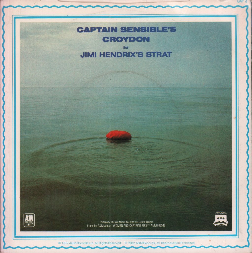 Captain Sensible - Croydon - 7 Inch