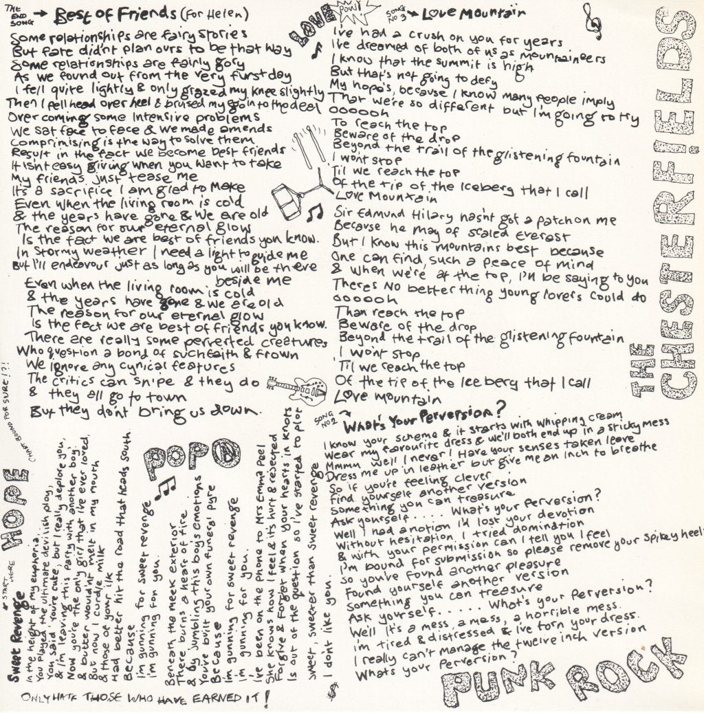 Chesterfields - A Guitar In Your Bath Ep - 7 Inch