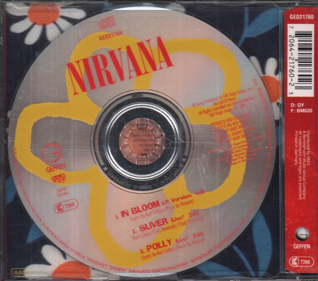 Nirvana - In Bloom - Cd
