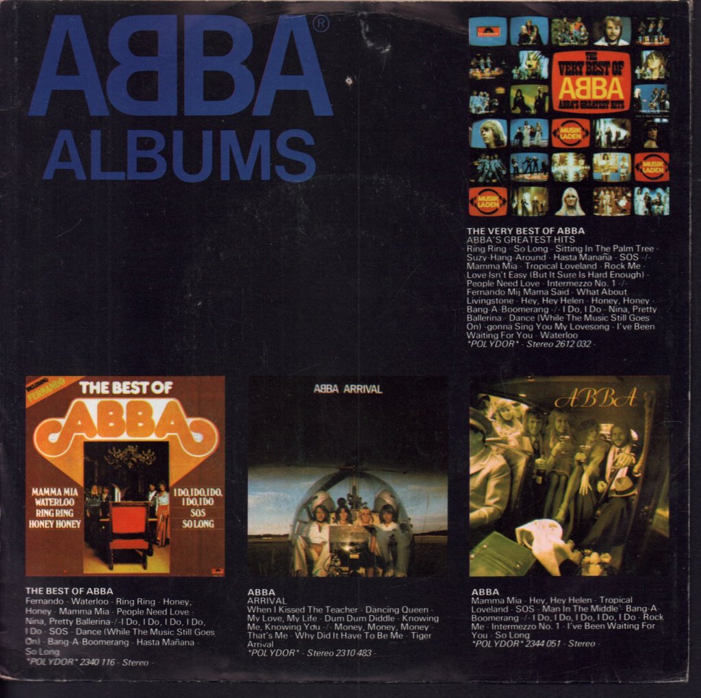 ABBA - Name Of The Game - 7 Inch