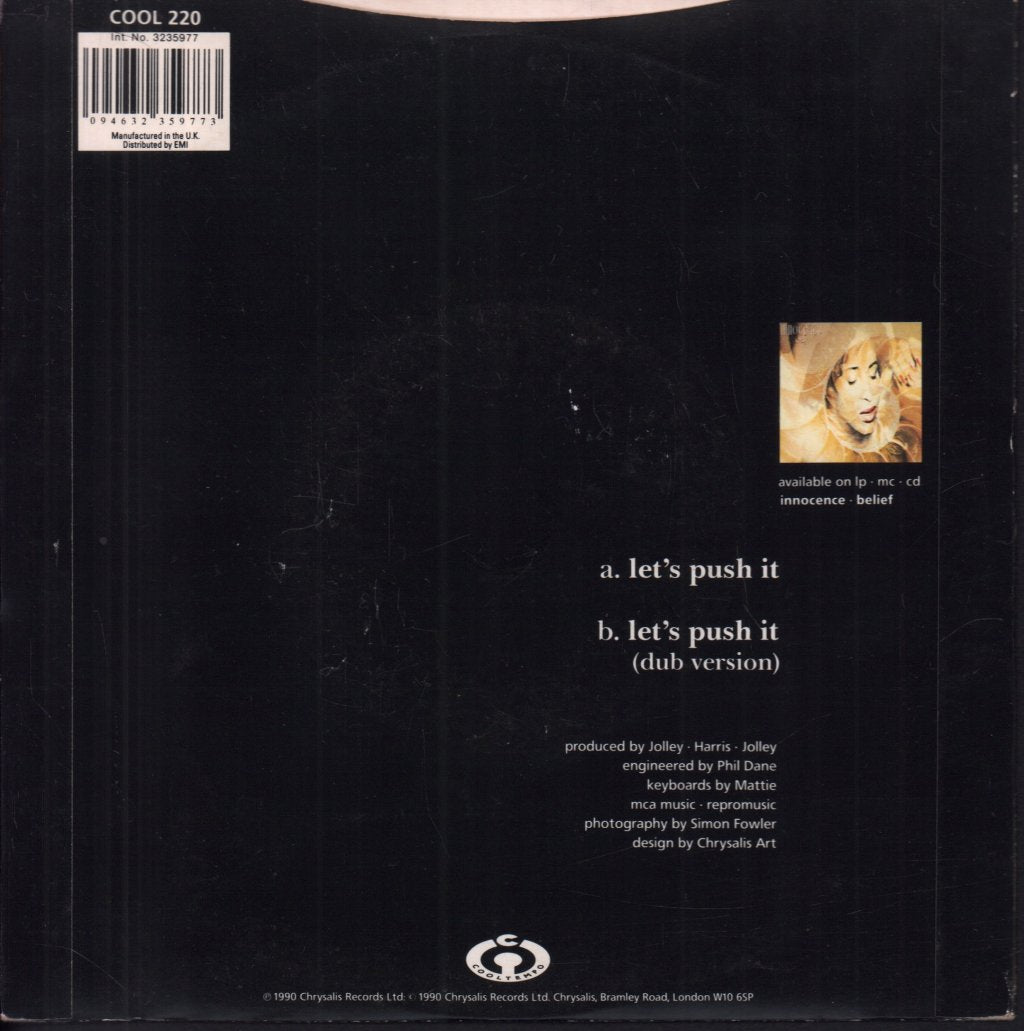 Innocence (90'S Group) - Let's Push It - 7 Inch