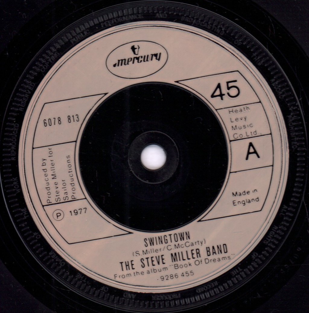 Steve Miller Band - Swingtown - 7 Inch