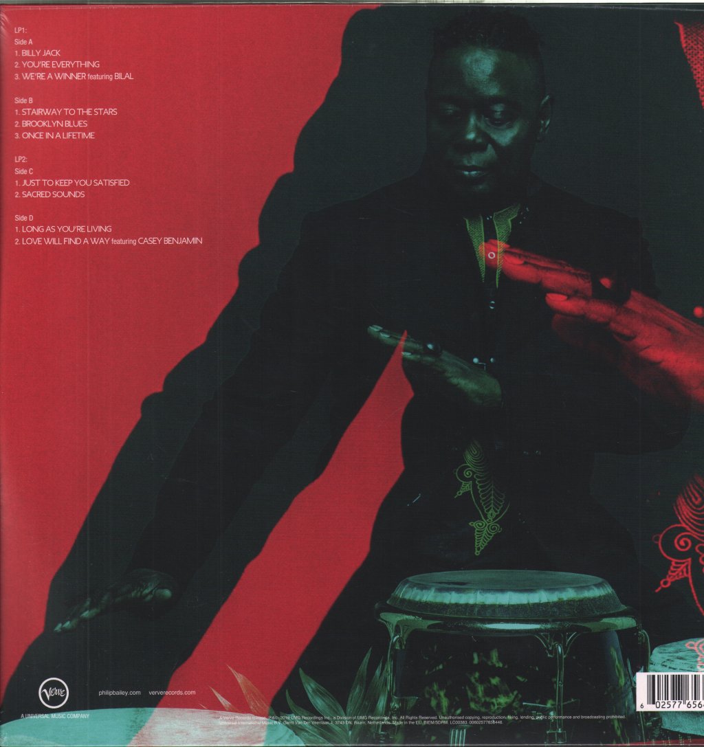 Philip Bailey - Love Will Find A Way - Double Lp