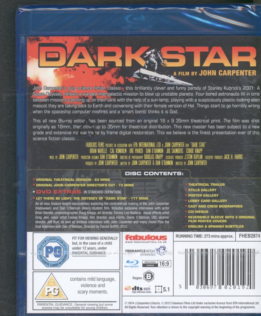 Dark Star (film) - Dark Star - Blu-Ray