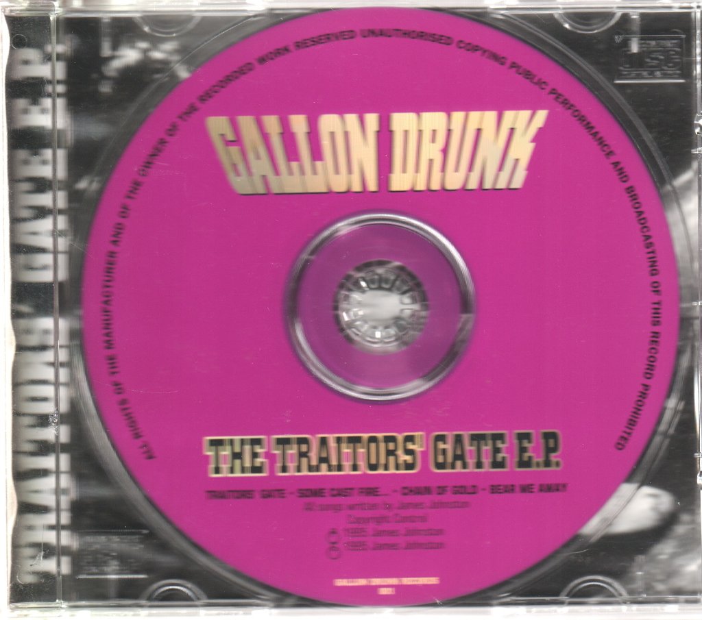 Gallon Drunk - Traitors Gate Ep - Cd