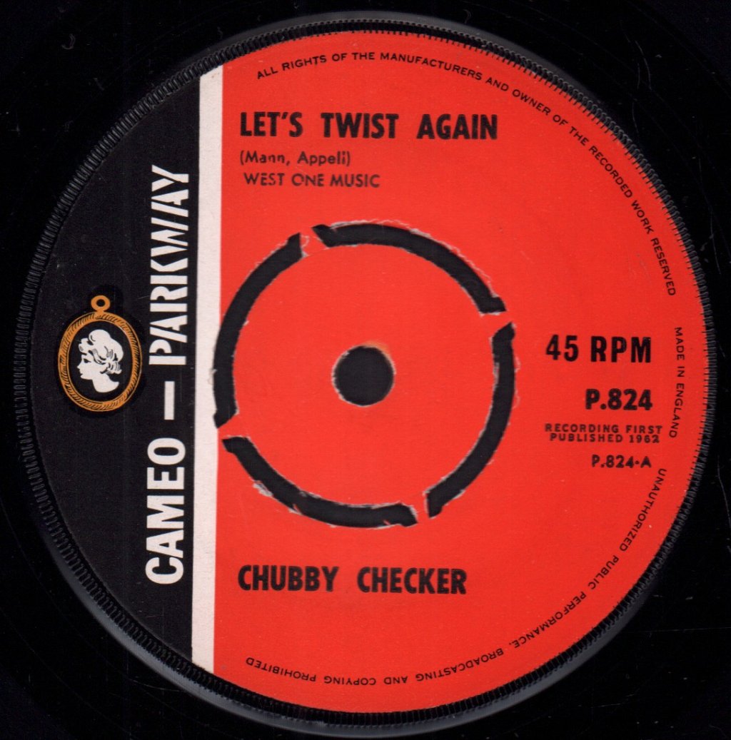 Chubby Checker - Let's Twist Again - 7 Inch