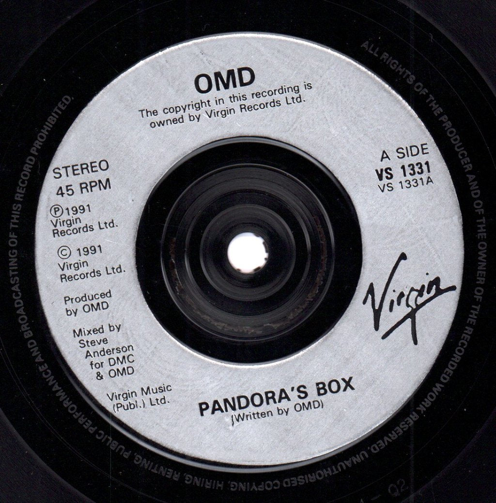 OMD - Pandora's Box - 7 Inch