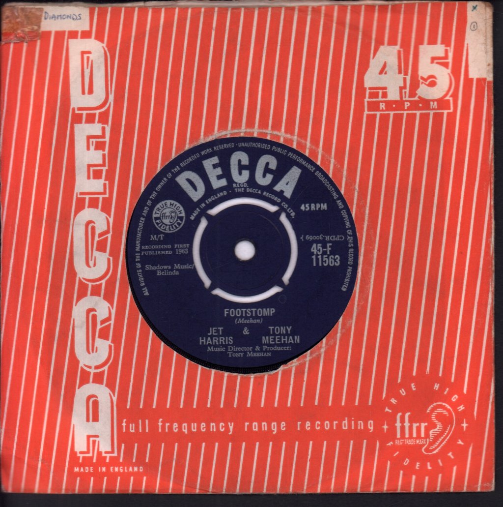 Jet Harris And Tony Meehan - Diamonds - 7 Inch