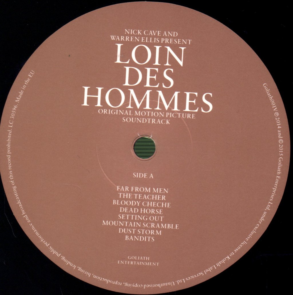 Nick Cave & Warren Ellis - Loin Des Hommes (Original Motion Picture Soundtrack) - Lp