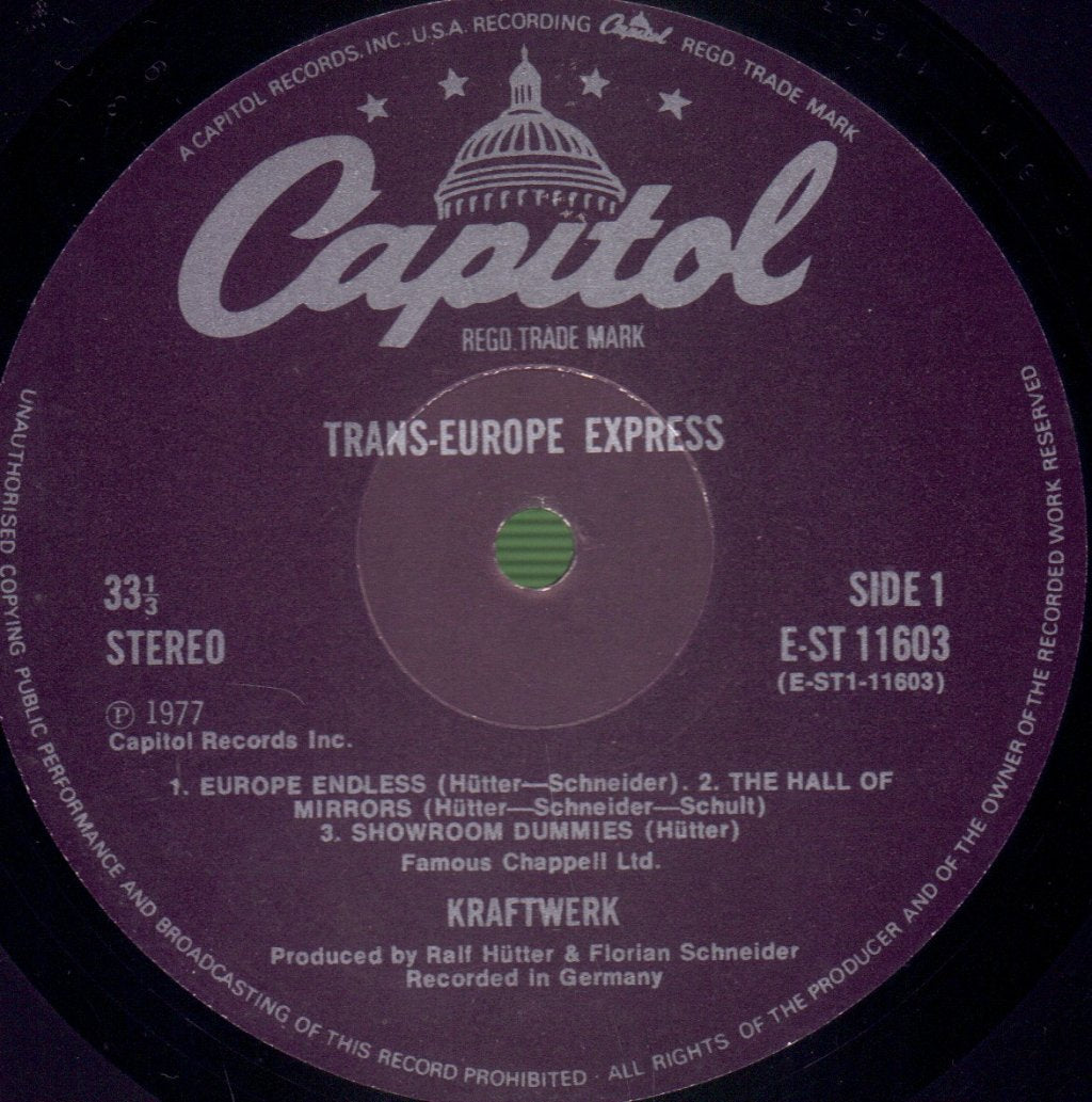 Kraftwerk - Trans Europe Express - Lp