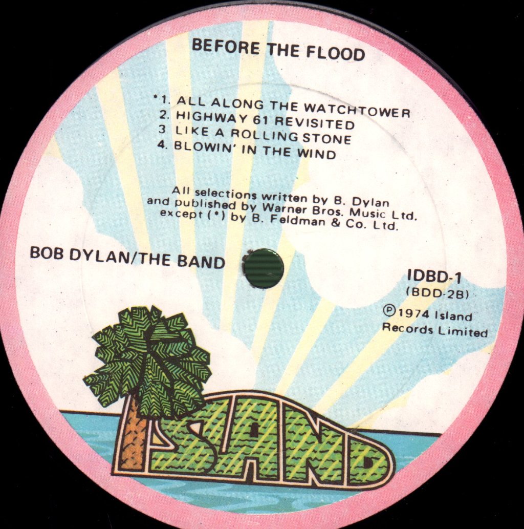 Bob Dylan/Band - Before The Flood - Double Lp