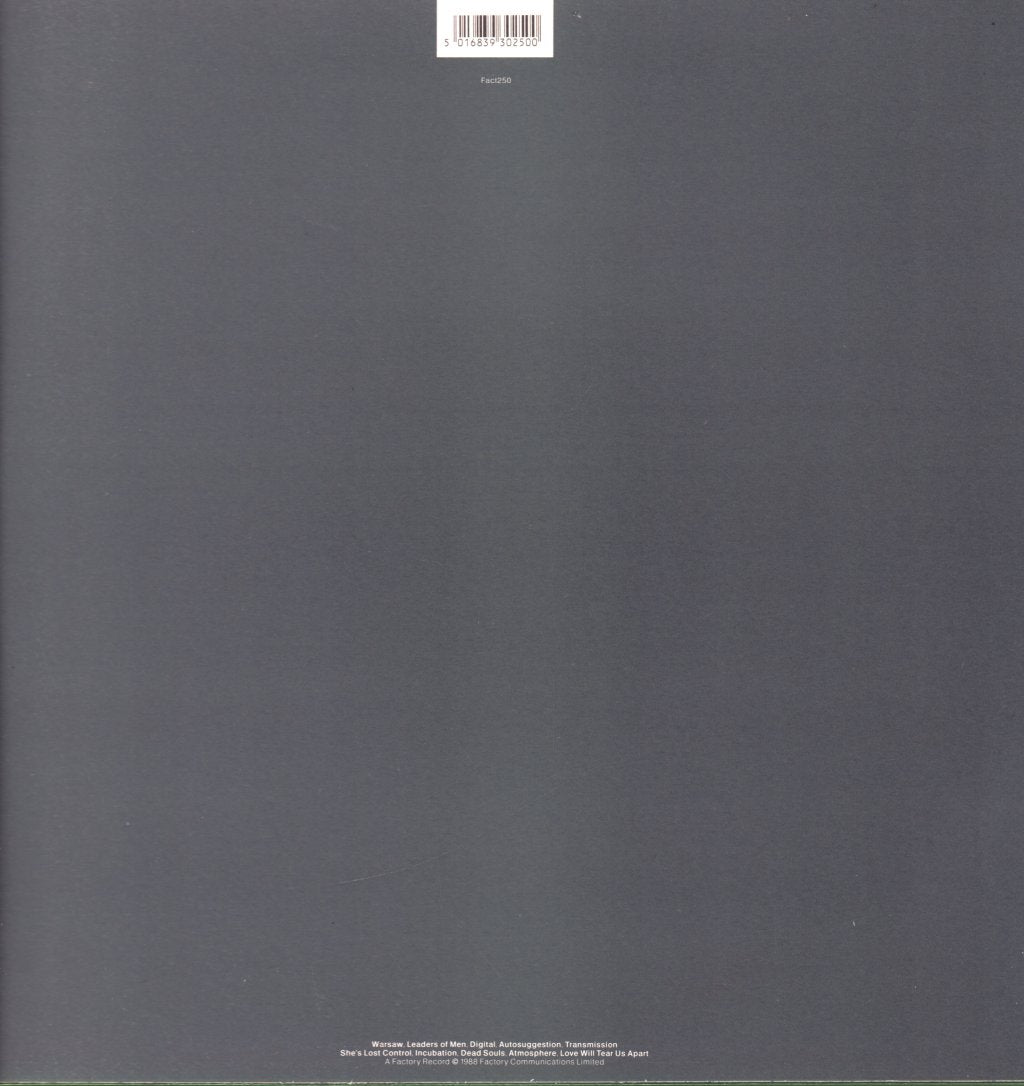 Joy Division - Substance 1977-1980 - Lp