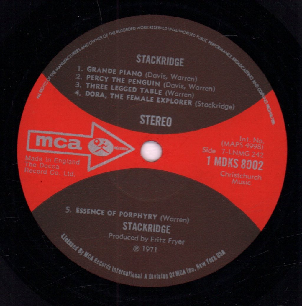 Stackridge - Stackridge - Lp