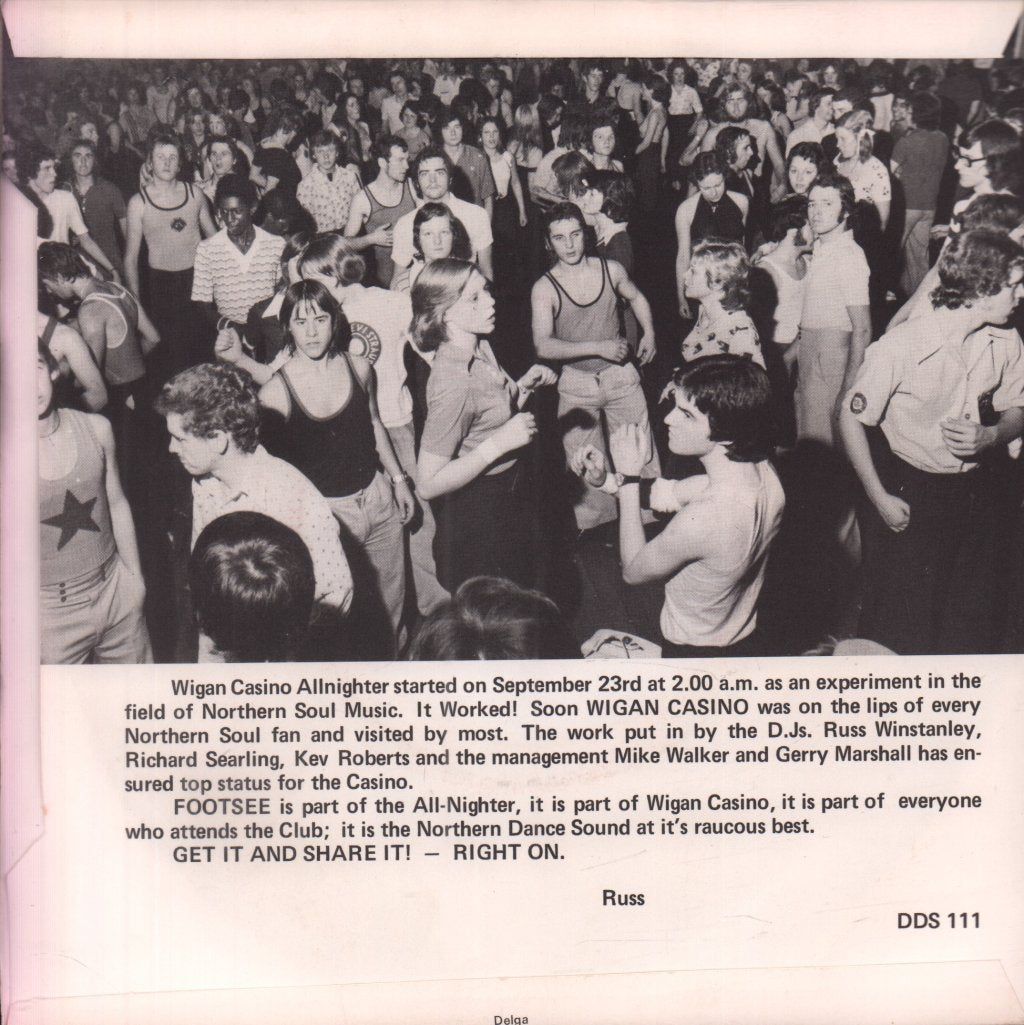Wigan's Chosen Few / Chuck Wood - Footsee/7 Days Too Long - 7 Inch