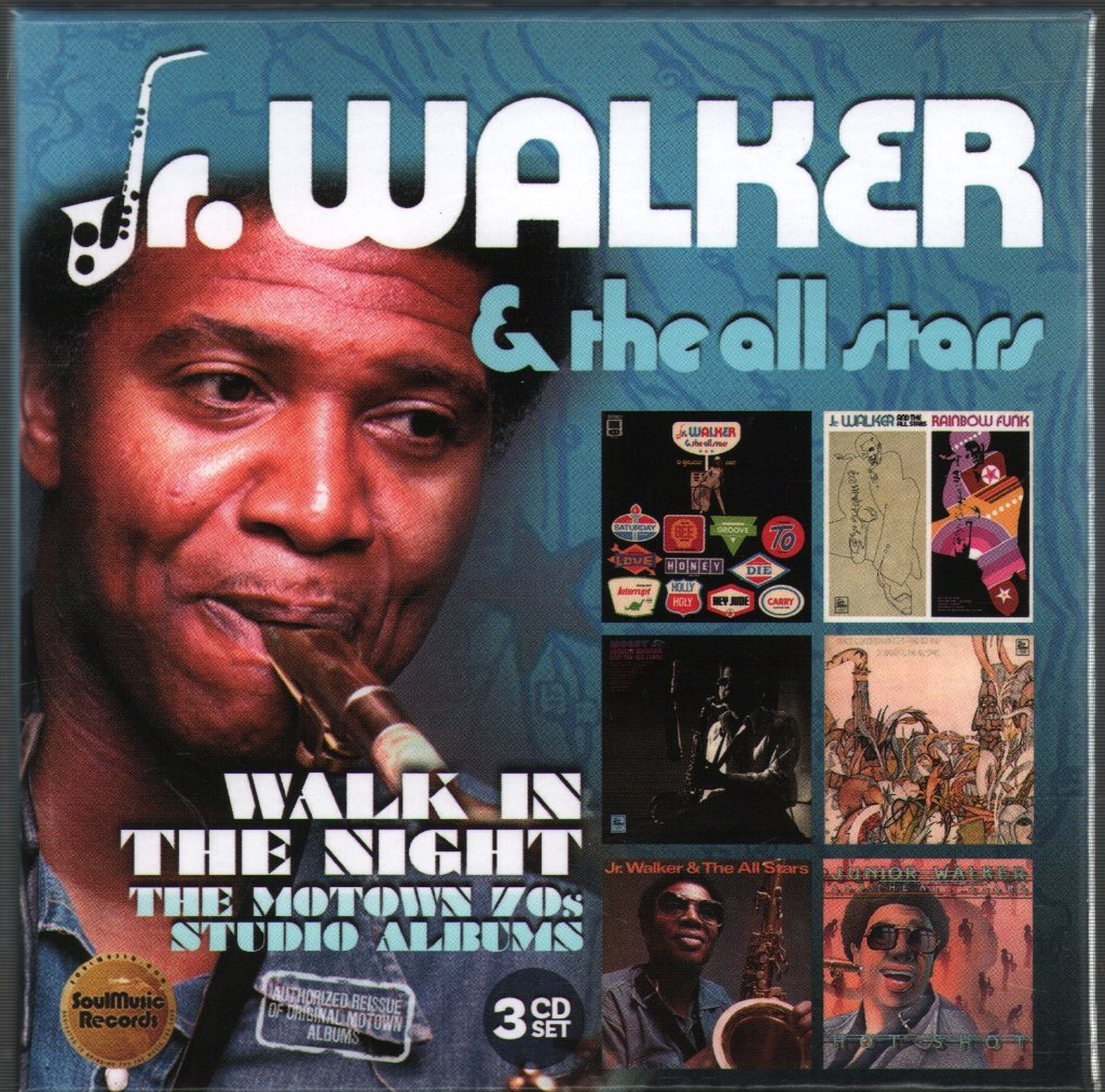 Junior Walker & The All Stars - Walk In The Night (The Motown 70s Studio Albums) - Cd Set