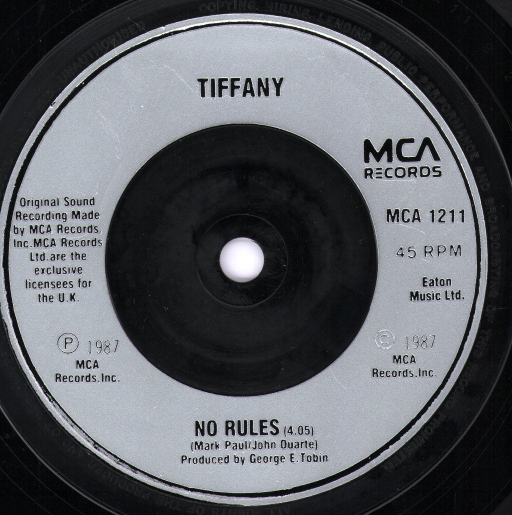 Tiffany (80'S Artist) - I Think We're Alone Now - 7 Inch