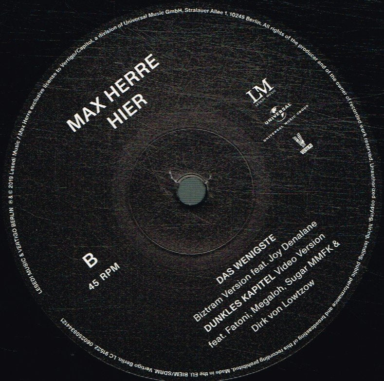 Max Herre - Hier - 12 Inch