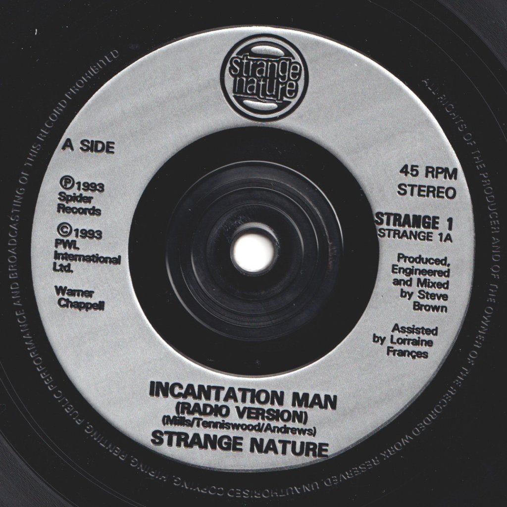 Strange Nature - Incantation Man - 7 Inch