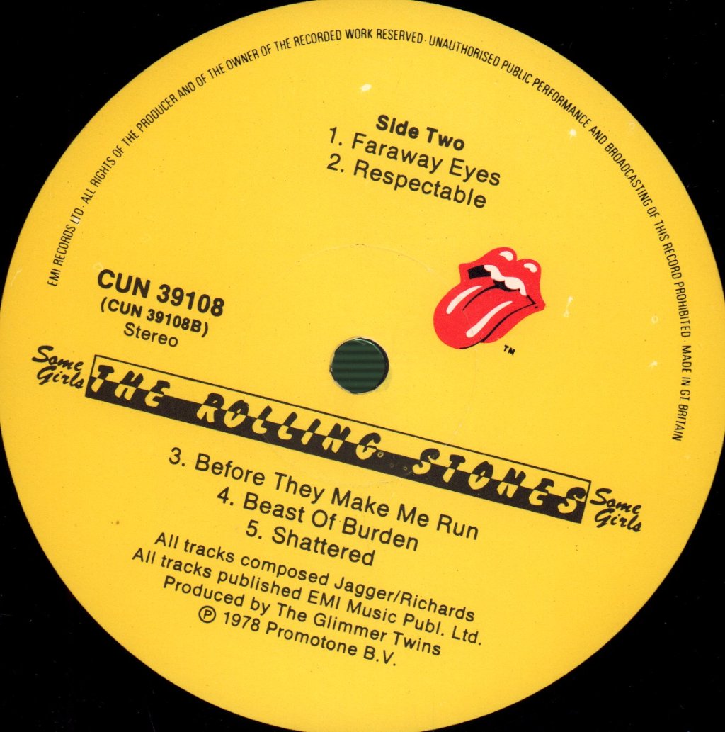 Rolling Stones - Some Girls - Lp