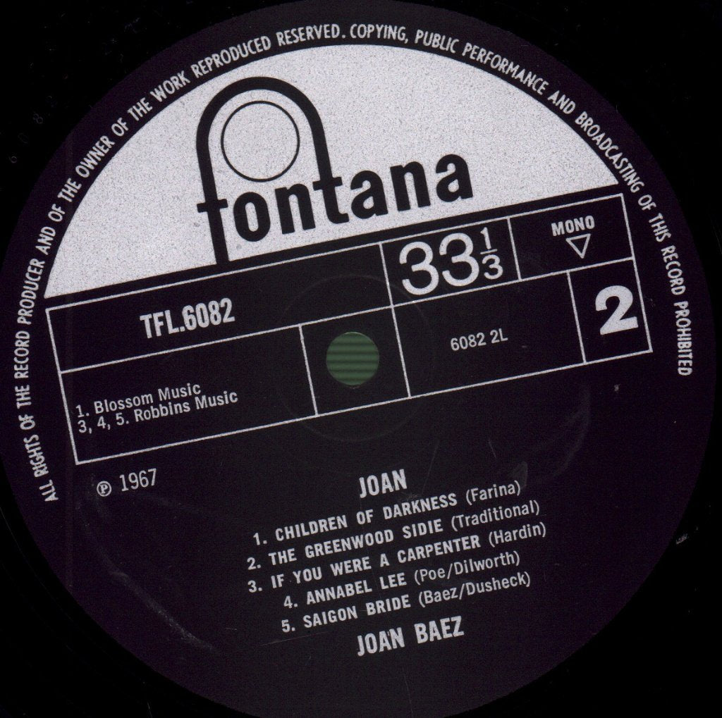 Joan Baez - Joan - Lp