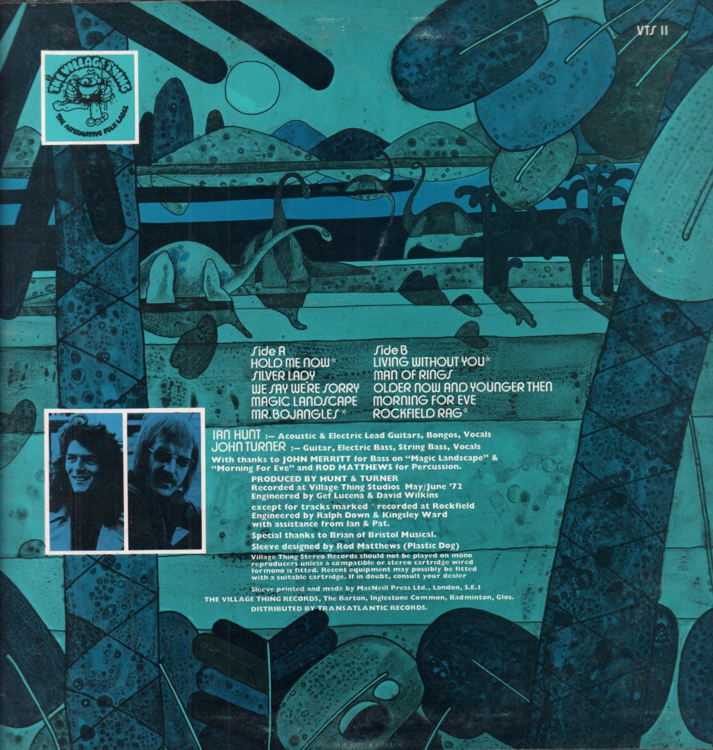 Hunt And Turner - Magic Landscape - Lp