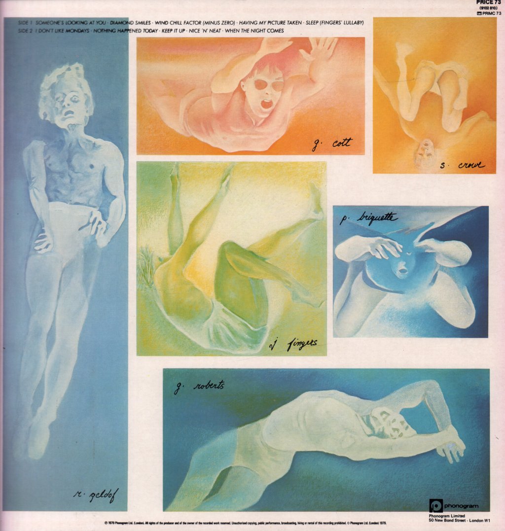 Boomtown Rats - Fine Art Of Surfacing - Lp