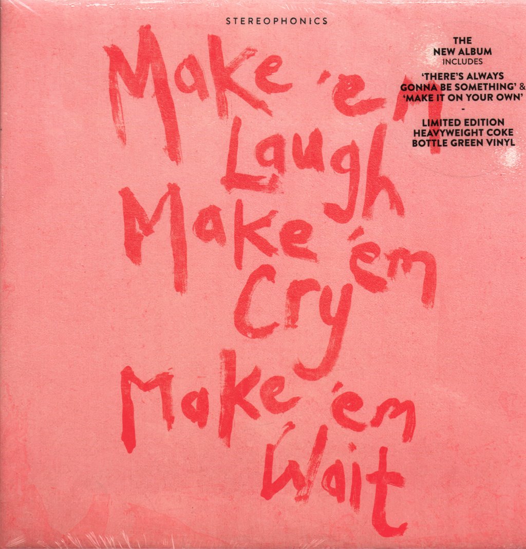 Stereophonics - Make 'em Laugh, Make 'em Cry, Make 'em Wait - Lp