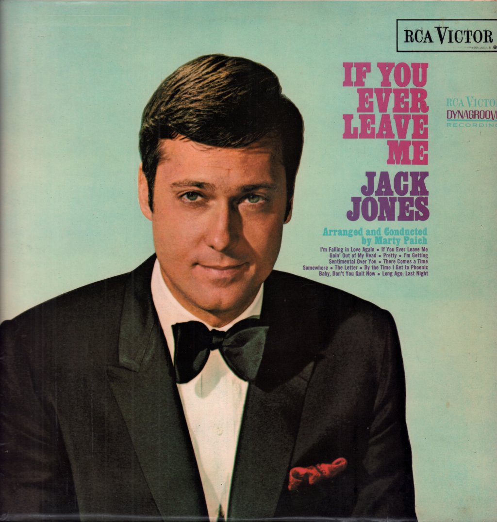 Jack Jones - If You Ever Leave Me - Lp