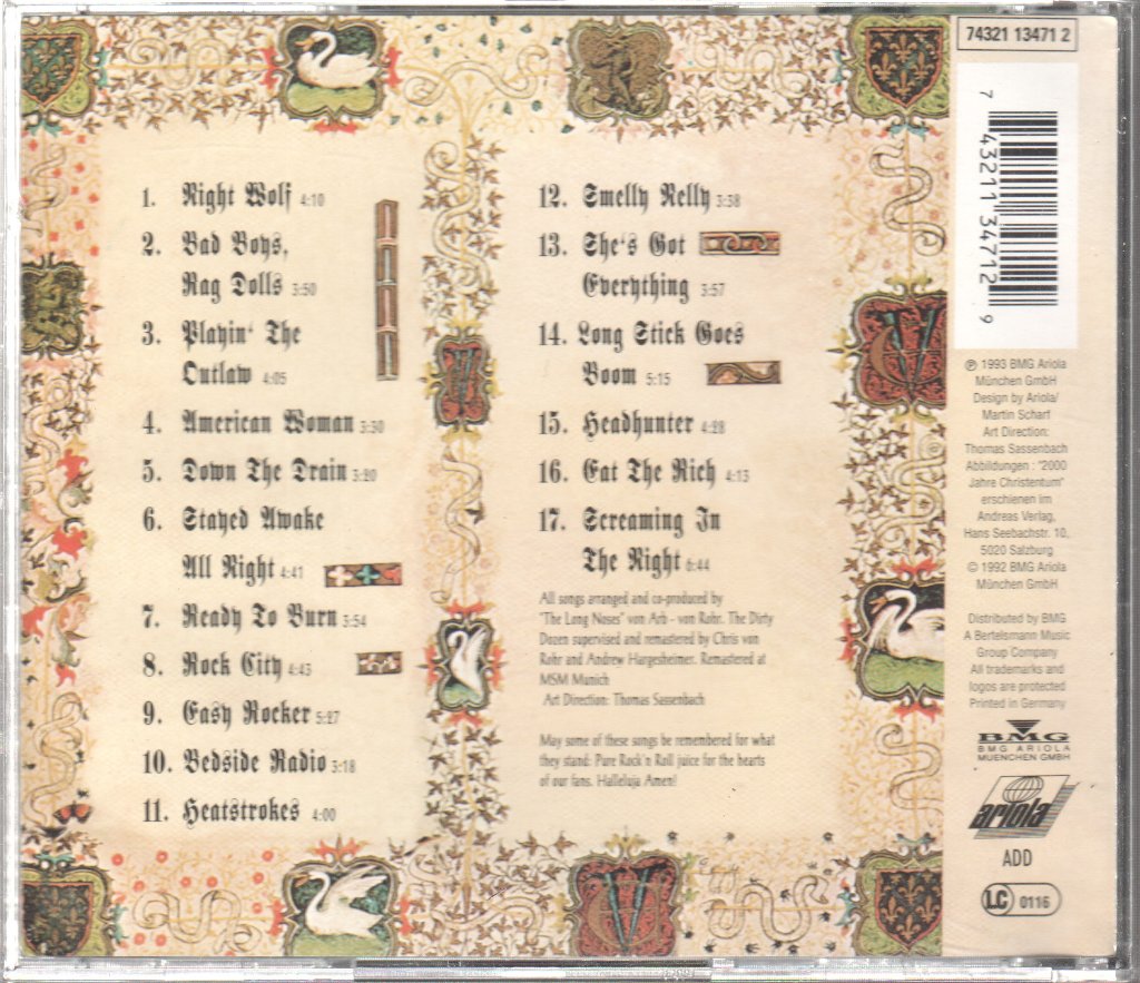 Krokus - Dirty Dozen - Cd