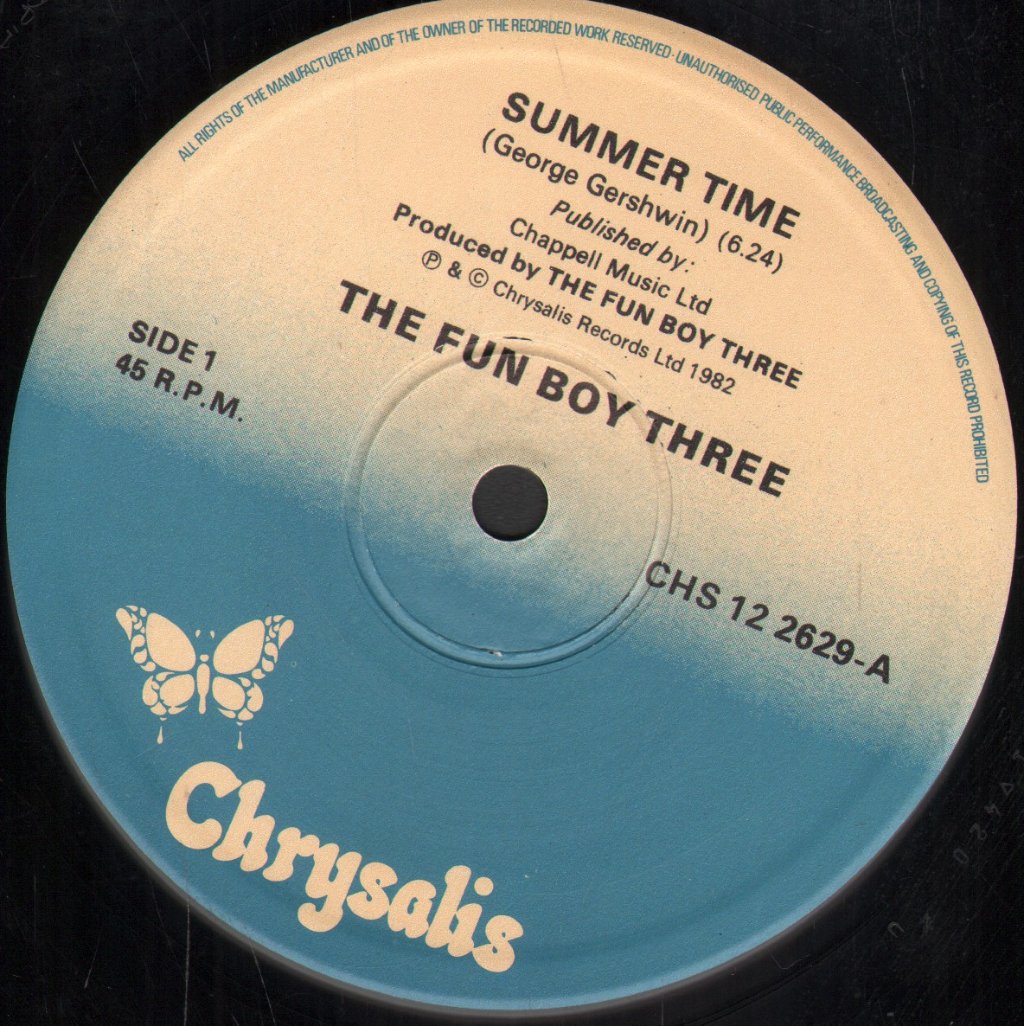 Fun Boy Three - Summertime - 12 Inch