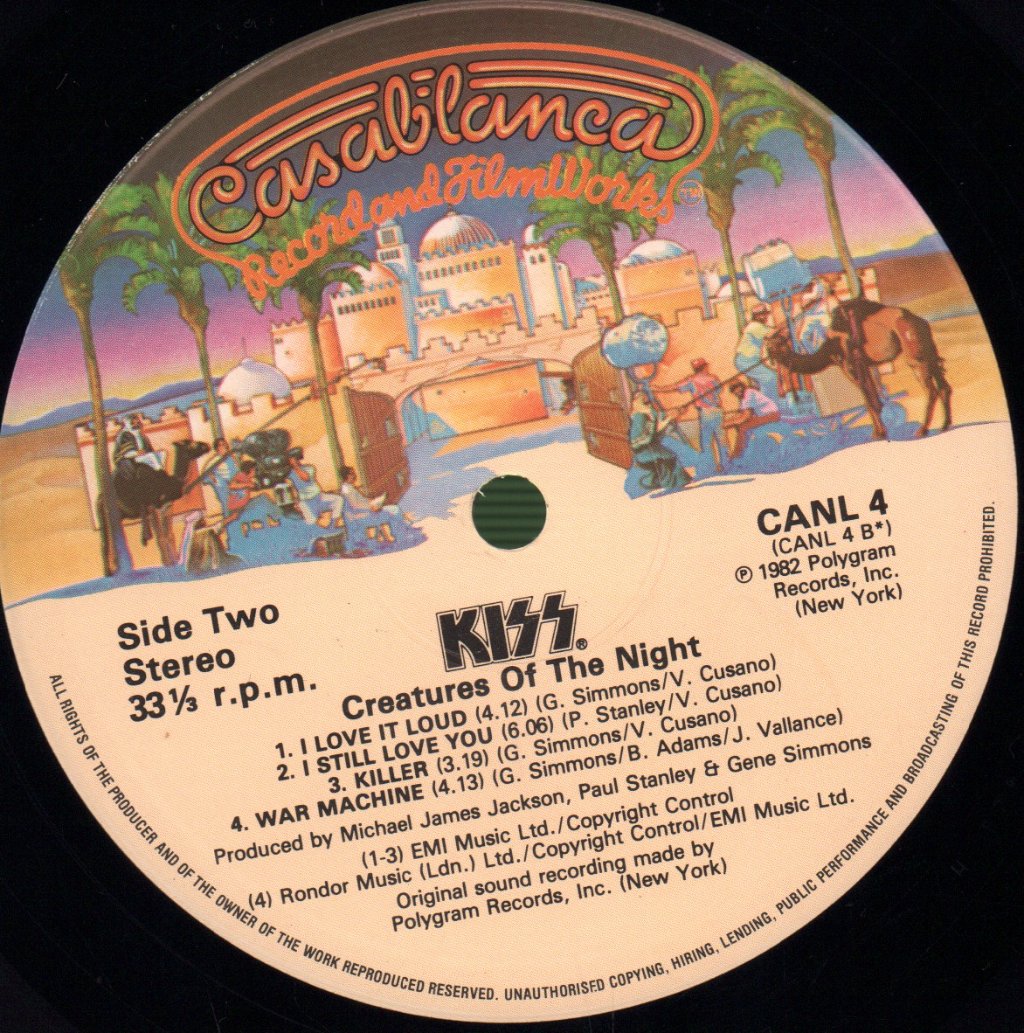 Kiss - Creatures Of The Night - Lp