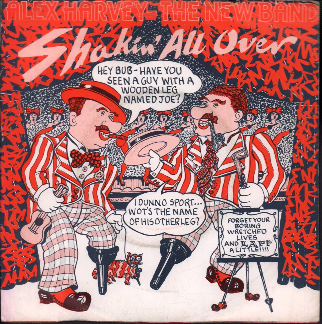 Alex Harvey (Sensational Alex Harvey Band) - Shakin' All Over - 7 Inch