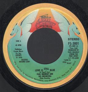 Paul Mauriat - Love Is Still Blue - 7 Inch