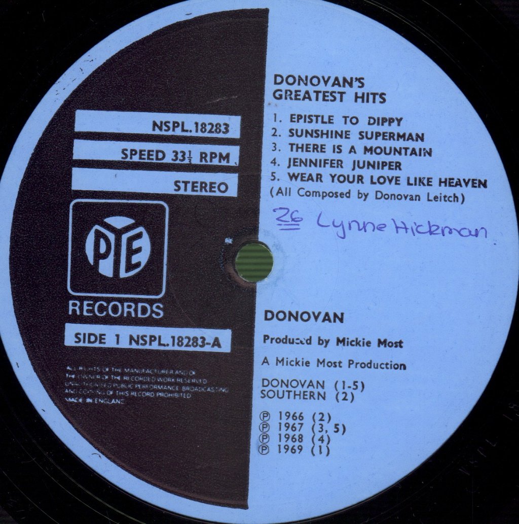Donovan - Greatest Hits - Lp
