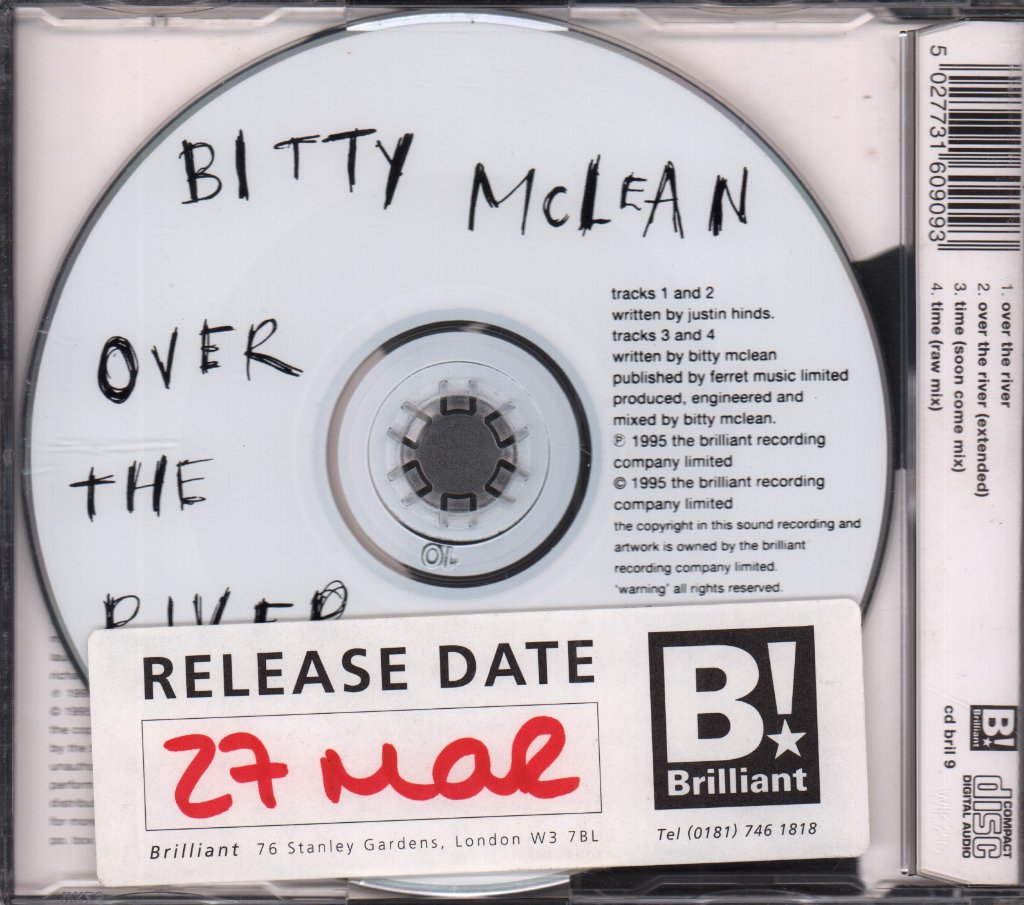 Bitty Mclean - Over The River - Cd