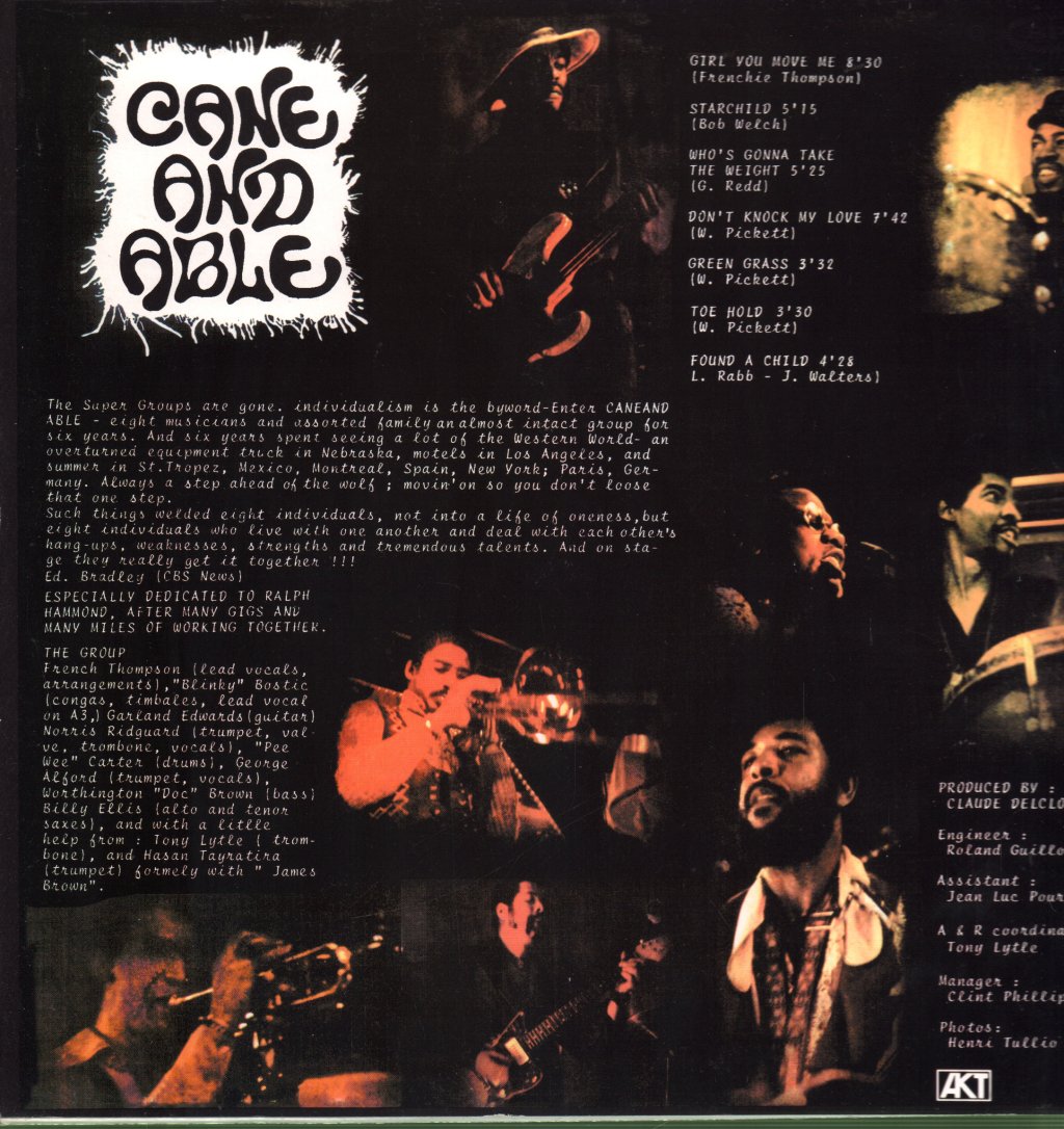 Cane And Able - Cane And Able - Lp