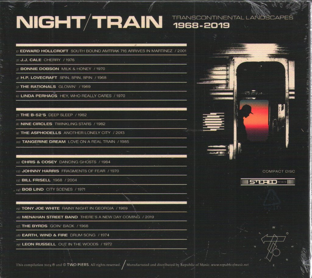 Various Artists - Night Train: Transcontinental Landscapes 1968 – 2019 - Cd